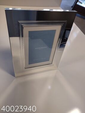 Wedgwood Simply Wish 5x7 Picture Frame, NEW